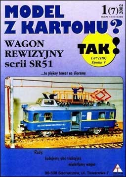 TAK!  1-2002 - Wagon rewizyjny serii SR51