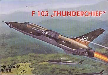 Fly Model  88 - - F-105 Thunderchief
