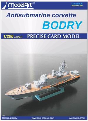 ModelArt - Antisubmarine Corvette Bodry