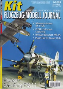 Kit Flugzeug-Modell Journal 1 - 2009