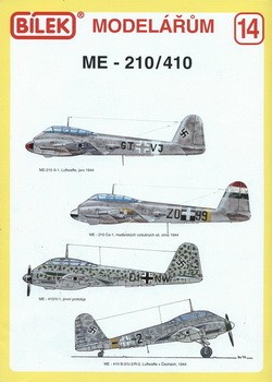 Messerschmitt Me-210-410 [Bilek Modelarum 14]