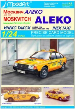 ModelArt - Moskvitch Aleko (Inex Taxi)