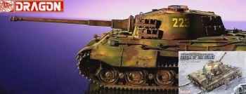 Dragon - King Tiger Henschel Turret (1:35) [Tamiya video]