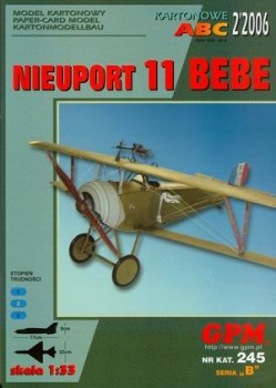 Kartonowe ABC 2006 2 - Nieuport 11 Bebe