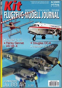 Kit Flugzeug-Modell Journal 4 - 2009
