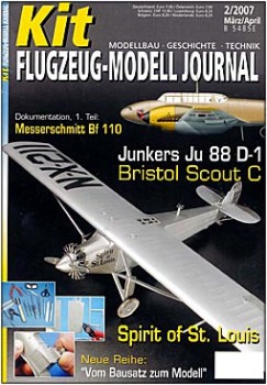 Kit Flugzeug-Modell Journal  2 - 2007