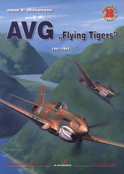 Kagero Miniatury Lotnicze 28 AVG Flying Tigers 1941-1943