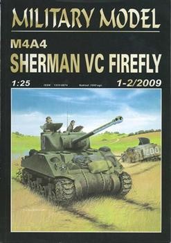 Military Model 1-2/2009 -  Sherman Vc Firefly M4A4