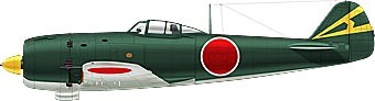 Самолёты Императорской Японии  периода WW2 в цветных планшетах