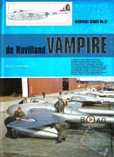 De Havilland Vampire (Warpaint Series No. 27)