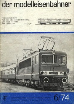 Modell Eisenbahner 1974 06
