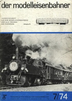 Modell Eisenbahner 1974 07