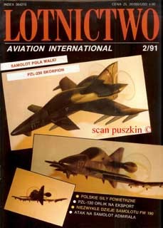 Lotnictwo Aviation International 1991-02