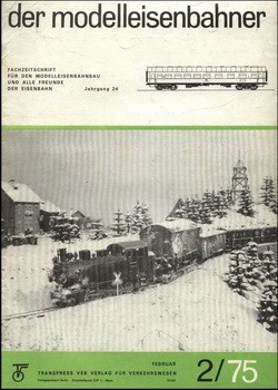 Modell Eisenbahner 1975 02