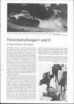 AFV Weapons Profile 15 PanzerKampfWagen I&II