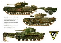 AFV Weapons Profile 20 Churchill and Sherman Specials