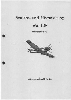 Bf-109 E Manual