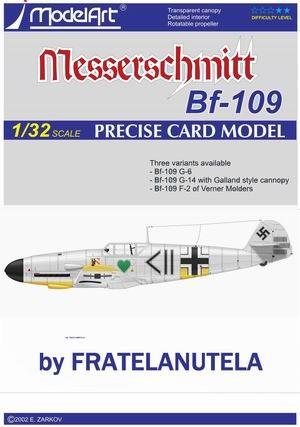 ModelArt - Messerschmitt Bf.109G-6 (fan mod by Fratelanutela)
