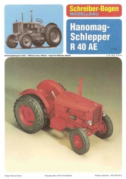 Hanomag Schlepper R 40 AE (Shreiber-Bogen)
