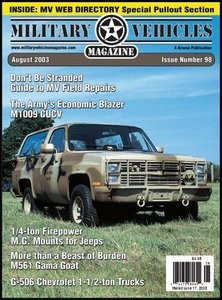 Military Vehicles Magazine 98 (2003-08)