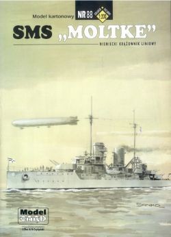 Линейный крейсер "Moltke" [Model Card №  88]