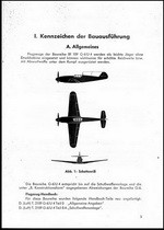 Bf-109 G-6-U4 Flugzeug-Handbuch