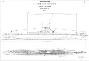 Чертежи кораблей французского флота - CIRCE 1925