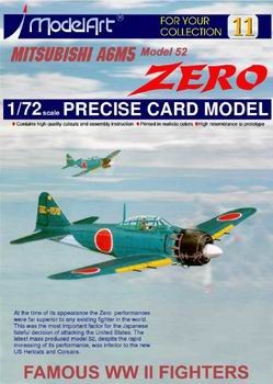 ModelArt - Mitsubishi A6M5 Model 52 Zero