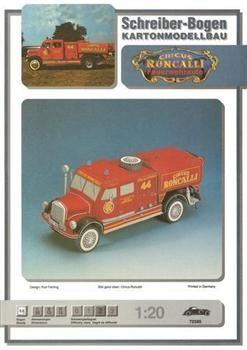 Schreiber-Bogen - Circus Roncalli firetruck