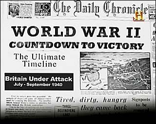 Вторая мировая война. Обратный отсчет до победы Линии фронта обозначены / Battle Lines Drawn