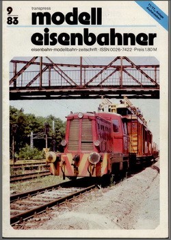 Modell Eisenbahner 1983 09