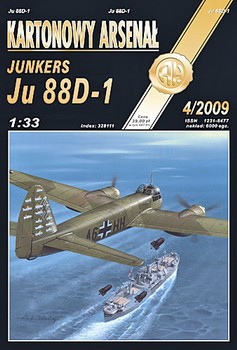 Kartonowy Arsenal 4 2009 - Junkers Ju 88D-1
