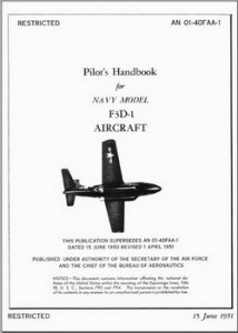 Pilots Handbook F3D-1 Skynight