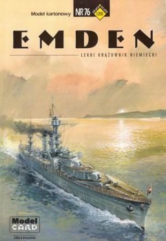 ModelCard 76 - SMS "Emden"