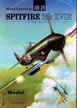 ModelCard 29 - Supermarine Spitfire Mk.XVIE