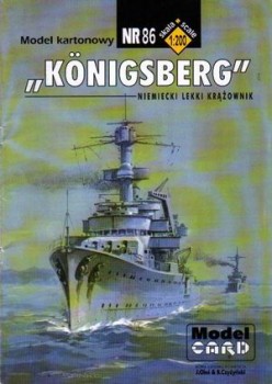 ModelCard 86 - DKM "Konigsberg"