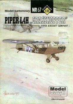 ModelCard 67 - Piper L-4H "Grasshopper"
