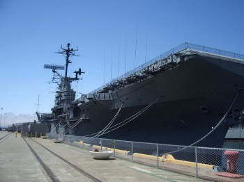 USS Hornet CVA-12, Alameda, CA Walk Around