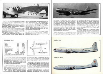 tyrmotorova a vetsi pistova dopravni letadla [Atlas Letadel 2]