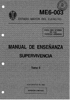 Manual De Ense&#241;anza Supervivencia. Tomo 2