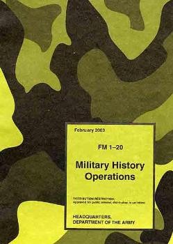 FM 1-20 Military History Operations 