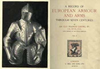 A Record of European Armour and Arms Through Seven Centuries Vol. IV