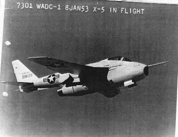 The Bell X-5 Research Airplane