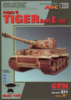 GPM 271 - PzKpfw IV Tiger Ausf.E late