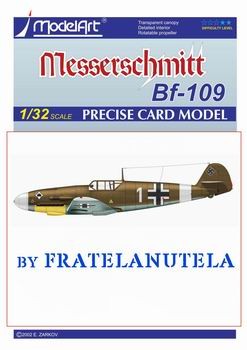ModelArt - Messerchmitt Bf.109 F-2 (fan mod by Fratelanutela)