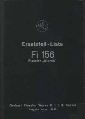 Fi-156 Ersatzteil-Liste
