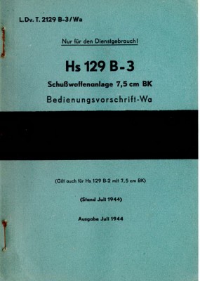 Hs-129 B3-7.5 BK 