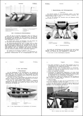 Me 109 K-4 Werkschrift 2109 K-4 Teil 1-4 Flugzeug-Handbuch