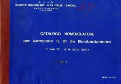 Aeroplano  "Savoia Marchetti S. 81.  (Part 3)
