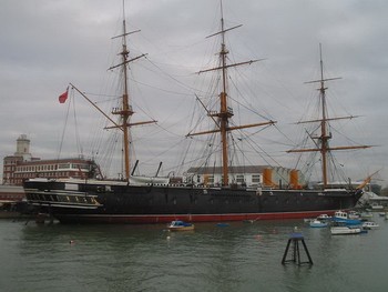 HMS Warrior, Portsmouth, UK Walk Around